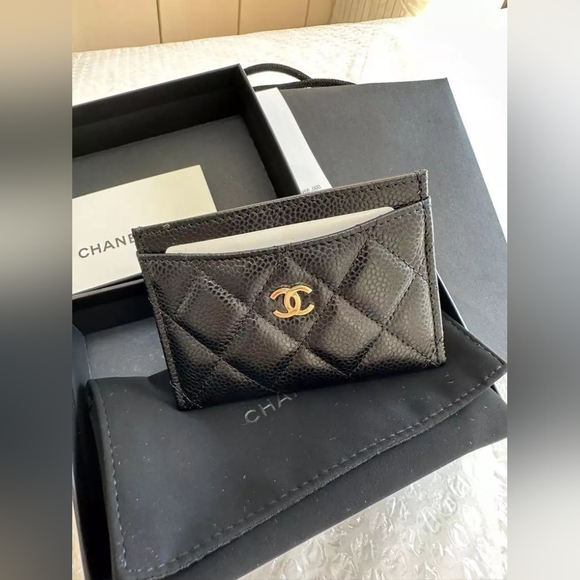 Chanel Classic Card Case Caviar Skin - Picture 3 of 6